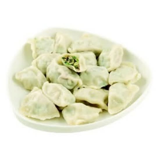 Boiled Pork & Chives Dumplings (16pcs) 韭菜鲜肉水饺 (16pcs)